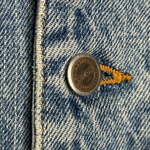 VTG Arizona Denim Chore Coat 4 Pocket Size L - Picture 4 of 5